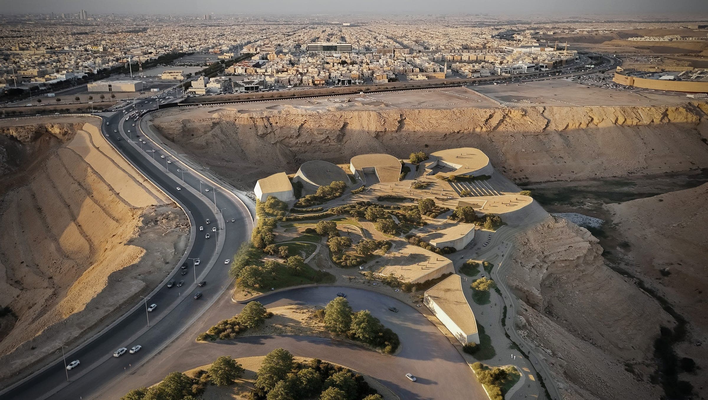 View of the Heights of Riyadh — board 1
